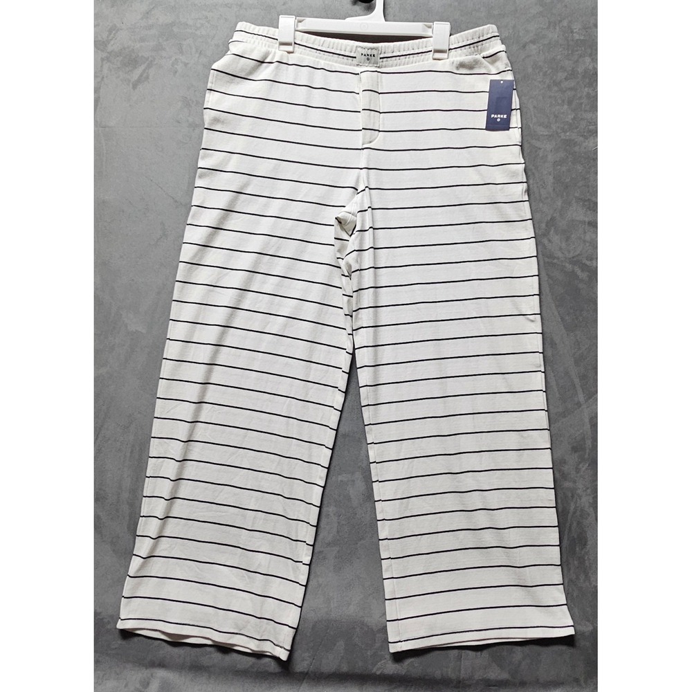Parke x‎ Target Navy Blue Striped Wide Leg Lounge Pants XL PCD010AM NEW